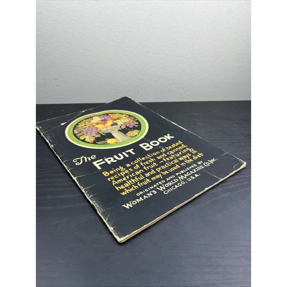 1928 The‎ Fruit Book Woman's World Magazine Recipe Booklet Vintage
